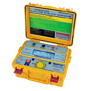 SEW 4112 EL Digital RCD/RCCB/GFC/ELCB Tester